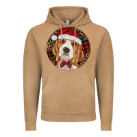 Beagle Christmas Ornament Vintage Hoodie | Teevron