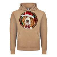 Vintage Coffee beagle christmas ornament Vintage Hoodie - RanaPortraitStore
