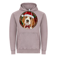 Vintage Zinc beagle christmas ornament Vintage Hoodie - RanaPortraitStore