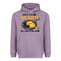 Lavender some of yalls biscuits aint done in the middle Heavyweight Hoodie - MaliasSmallBusiness