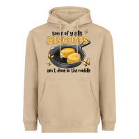 Mushroom some of yalls biscuits aint done in the middle Heavyweight Hoodie - MaliasSmallBusiness