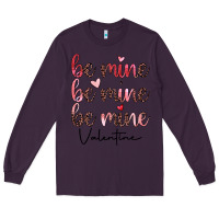 Plum be mine valentine Long Sleeve Tee - JahusDesignShop