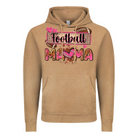 Vintage Camel football mama with leopard Vintage Hoodie - Zillion Design Studio
