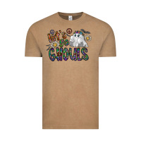 Vintage Coffee let's go ghouls Vintage Tee - CowhideDigitalArt