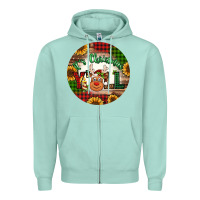 Seafoam it's Christmas y'all reindeer Christmas Zipper Hoodie - Jasminsmagicworld