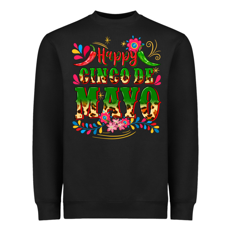 Happy Cinco De Mayo Heavyweight Sweatshirt by CTS Tumbler Store | Teevron