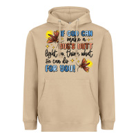 Mushroom if god can make a bug's butt light up Heavyweight Hoodie - MaliasSmallBusiness