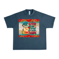 Midnight Navy drink in my hand toes in the sand tumbler Urban Heavy Tee - HRA Design Shop