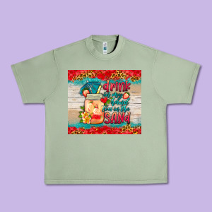 Drink In My Hand Toes In The Sand Tumbler Urban Heavy Tee Designed By Hra Design Shop
