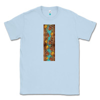 Dusty Blue autumn squirrel Classic Tee - BundleAndBundleShop