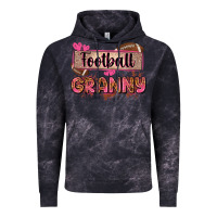 Cloud Black football granny with leopard Vintage Hoodie - Zillion Design Studio