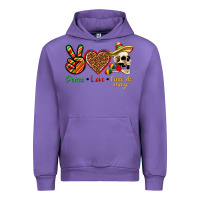 Tulip Peace Love Cinco De Mayo Urban Hoodie - texasbilliewilder