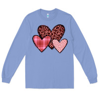 Colony Blue hearts Long Sleeve Tee - JahusDesignShop