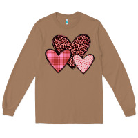 Toasted Coconut hearts Long Sleeve Tee - JahusDesignShop