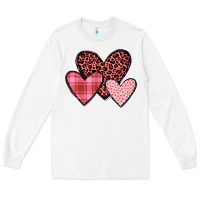 White hearts Long Sleeve Tee - JahusDesignShop