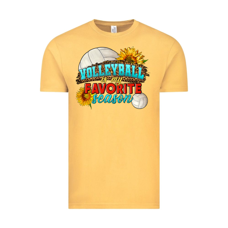 Volleyball Is My Favorite Season Vintage Tee by HRA Design Shop | Teevron