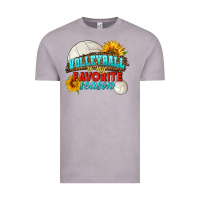 Vintage Zinc volleyball is my favorite season Vintage Tee - HRA Design Shop