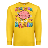 Lemon kiss your brain Premium Sweatshirt - MaliasSmallBusiness