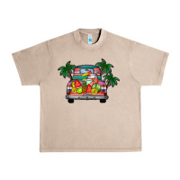 French Oak summer truck Urban Heavy Tee - CowhideDigitalArt