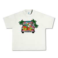 Pistachio summer truck Urban Heavy Tee - CowhideDigitalArt