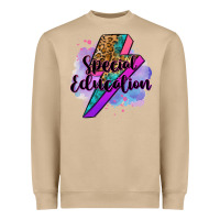 Mushroom special eduation teacher lightning bolt Heavyweight Sweatshirt - Zillion Design Studio
