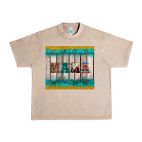 French Oak western turquoise mama Urban Heavy Tee - BarkalooDesign