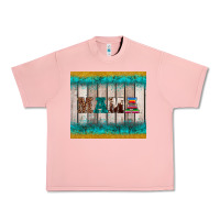 Salmon western turquoise mama Urban Heavy Tee - BarkalooDesign