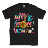Black wife mom cna Classic Tee - AdoDesignShop