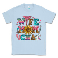 Dusty Blue wife mom cna Classic Tee - AdoDesignShop