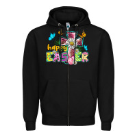Black happy easter cross Zipper Hoodie - BarkalooDesign