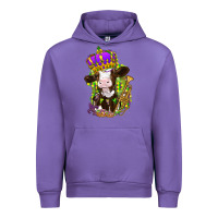 Tulip Mardi Gras cow Urban Hoodie - NancyCooperArtShop