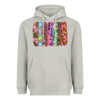 Moon Dust Western Easter brushstroke Heavyweight Hoodie - NancyCooperArtShop