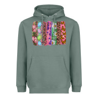 Sage Western Easter brushstroke Heavyweight Hoodie - NancyCooperArtShop