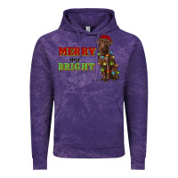 Cloud Purple merry and bright labrador Vintage Hoodie - RanaPortraitStore