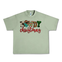 Oil Green howdy christmas Urban Heavy Tee - FaDigitalArtStudio