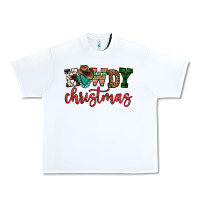 White howdy christmas Urban Heavy Tee - FaDigitalArtStudio