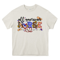 Cream all american nurse Heavy Core Tee - Artiststas