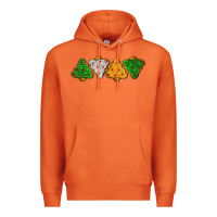 Carrot christmas tree cookies Premium Hoodie - LillyAllenDesigns