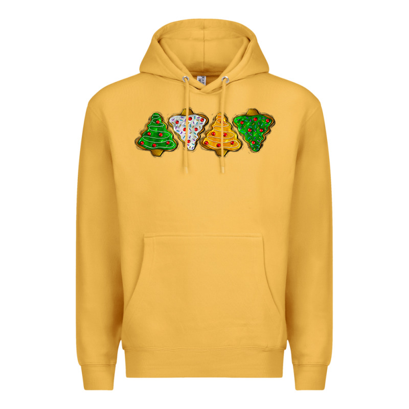 Christmas Tree Cookies Premium Hoodie by LillyAllenDesigns | Teevron