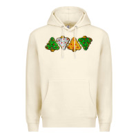 Sandshell christmas tree cookies Premium Hoodie - LillyAllenDesigns