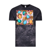 Cloud Black Easter eggs cowhide leopard tumbler Easter Day Vintage Tee - Neo Western