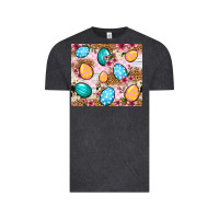 Vintage Black Easter eggs cowhide leopard tumbler Easter Day Vintage Tee - Neo Western