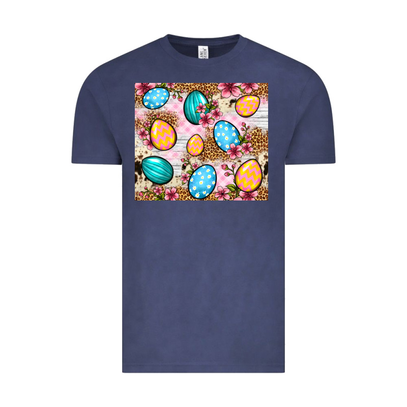 Easter Eggs Cowhide Leopard Tumbler Easter Day Vintage Tee by Neo Western | Teevron