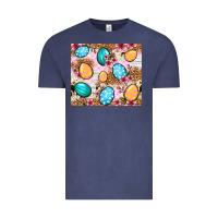 Vintage Denim Easter eggs cowhide leopard tumbler Easter Day Vintage Tee - Neo Western