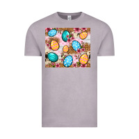 Vintage Zinc Easter eggs cowhide leopard tumbler Easter Day Vintage Tee - Neo Western