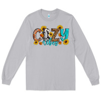 Moon Dust Cozy Vibes Fall Sunflowers Long Sleeve Tee - Artiststas