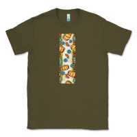 Army Green pumpkin fall Classic Tee - BundleAndBundleShop