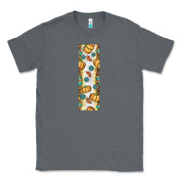 Charcoal Heather pumpkin fall Classic Tee - BundleAndBundleShop