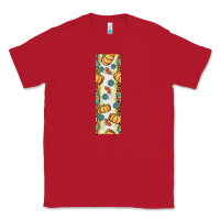 Red pumpkin fall Classic Tee - BundleAndBundleShop