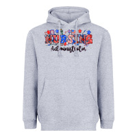 Heather Grey 4th of july nursing administrator Heavyweight Hoodie - NancyCooperArtShop